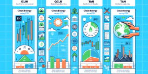 클린 에너지 ETF 비교: ICLN, QCLN, TAN의 특징과 선택 가이드